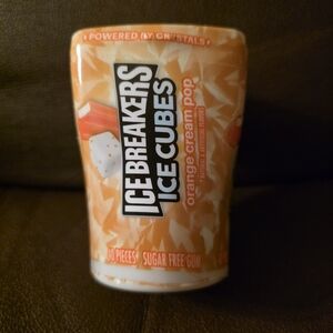 Ice Breakers Ice Cubes Orange Cream Pop Gum